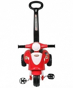 Детская красная каталка Smart Trike, звуковые эффекты (Baby Care, 223W_Red)